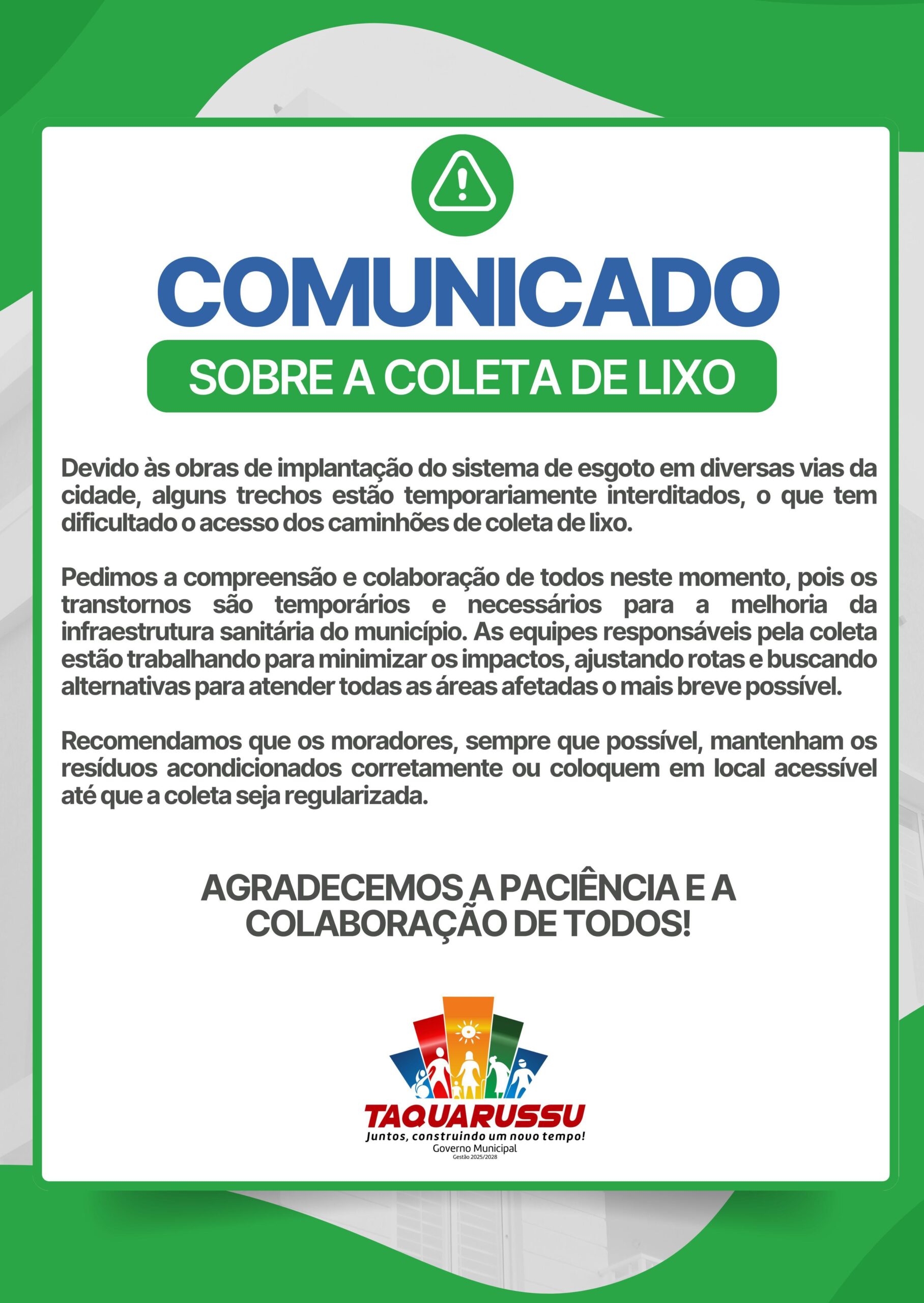 COMUNICADO