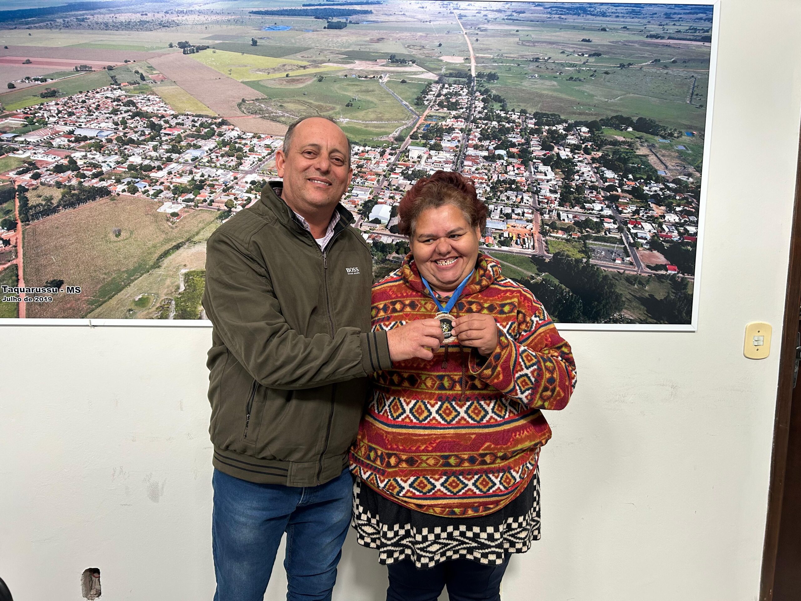 Alunos da APAE de Taquarussu participam de olimpíada em Nova Andradina
