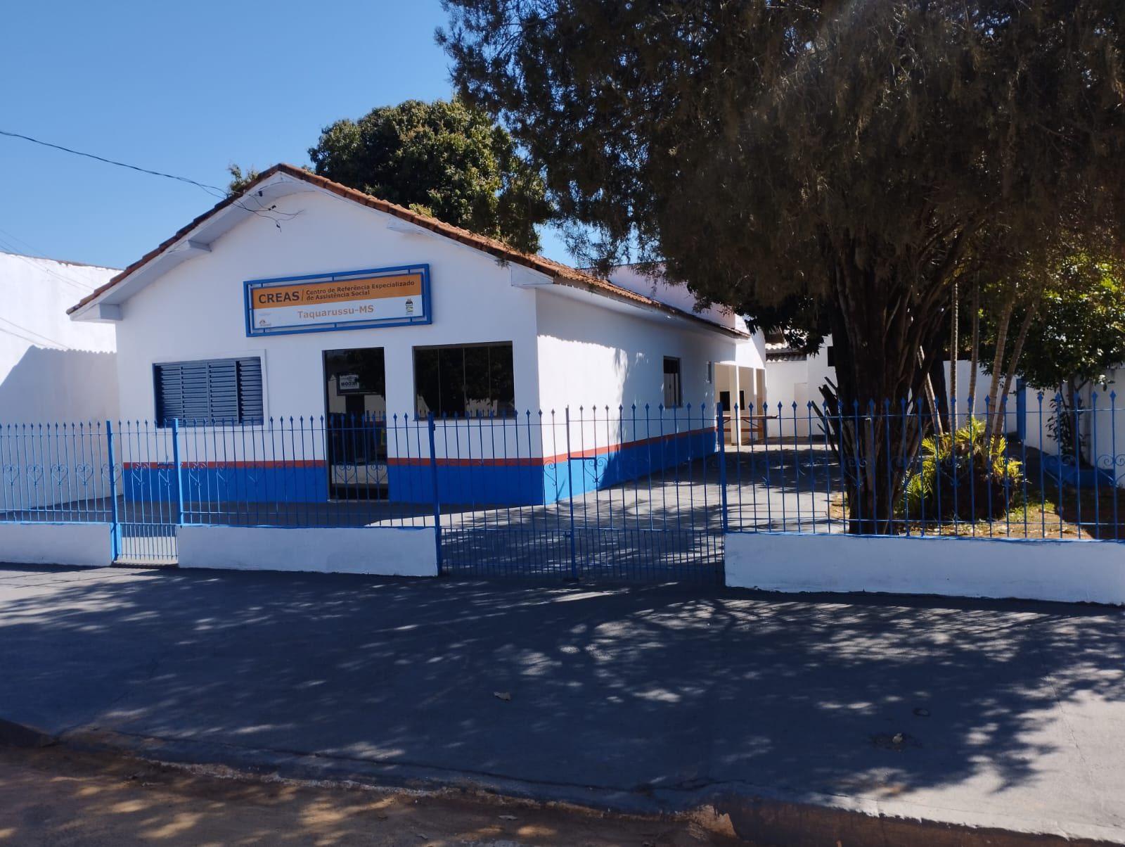 Prédio do Centro de Referência Especializado de Assistência Social é reformado