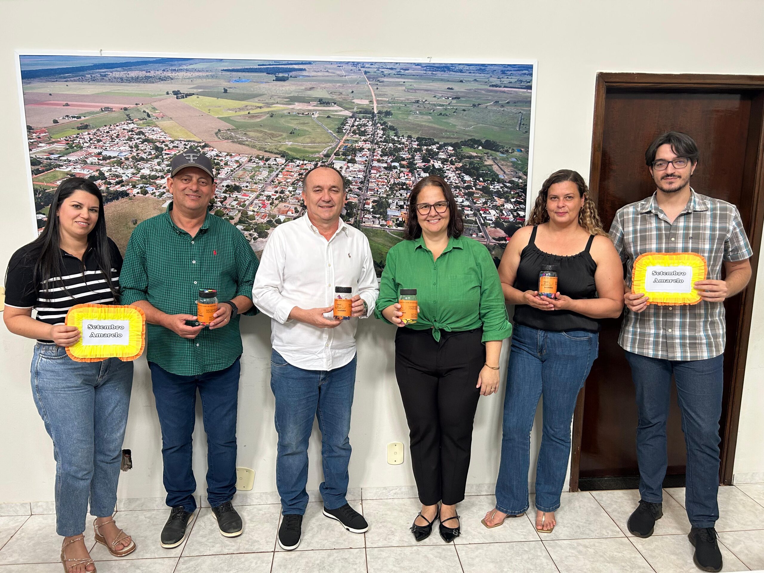 Serviço de Convivência e Fortalecimento de Vínculos está realizando atividades alusivas à campanha Setembro Amarelo