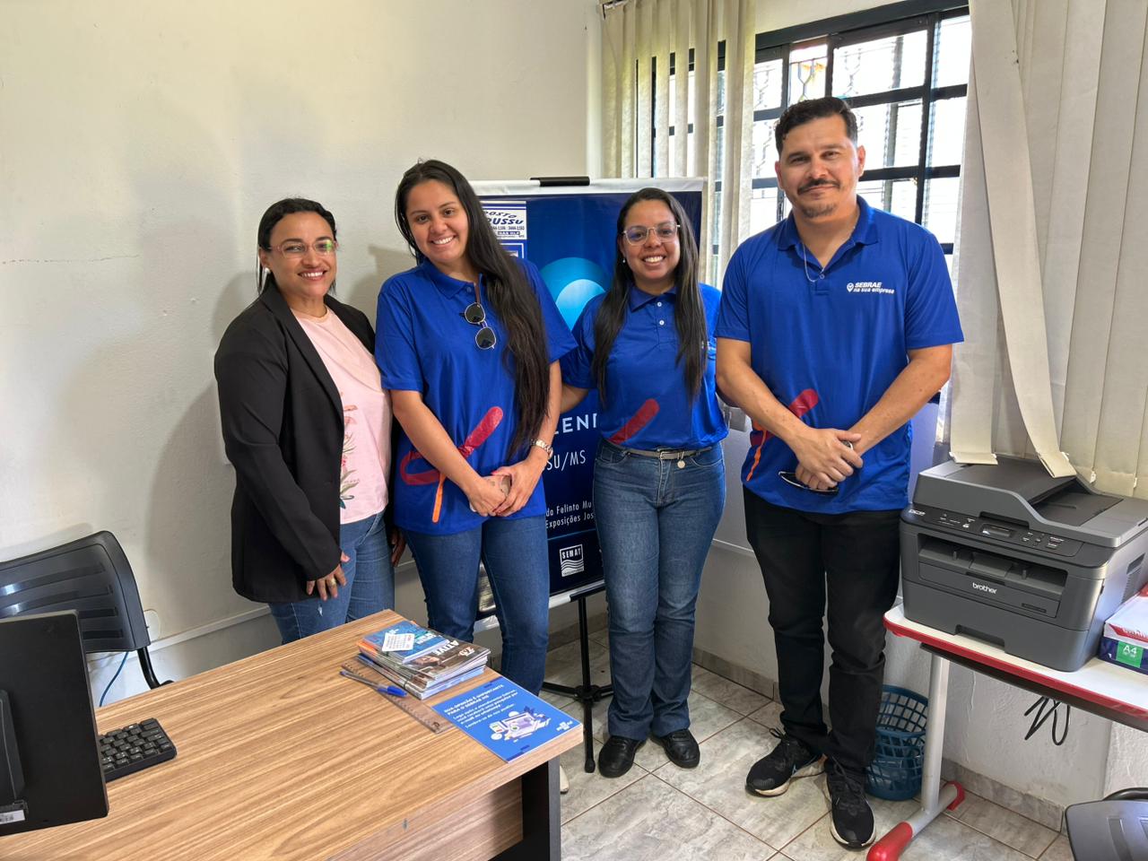 Sebrae/MS realiza visita ao comércio de Taquarussu e orienta empreendedores MEI
