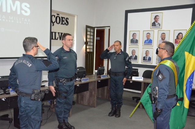 Troca de Comando da Polícia Militar é realizado em Taquarussu