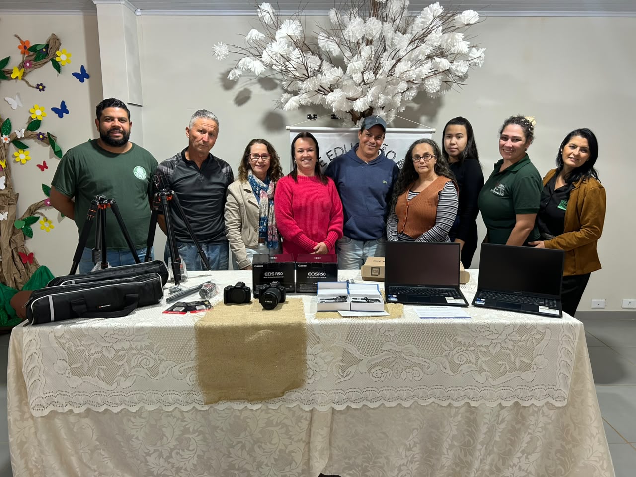Taquarussu recebe equipamentos para fortalecer a Observação de Aves