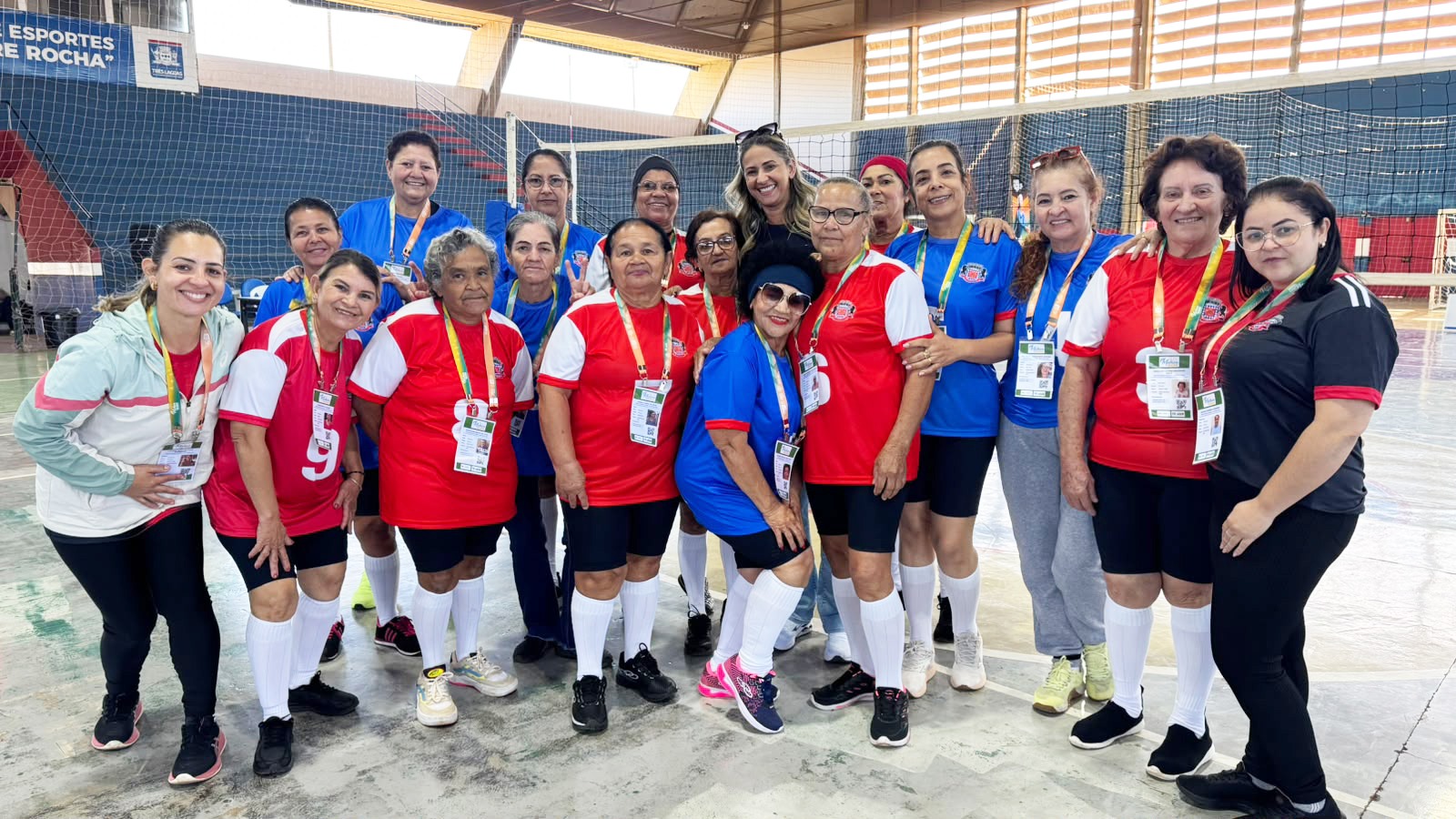 Turma do Projeto Conviver participa da 2ª fase dos Jogos da Melhor Idade de M