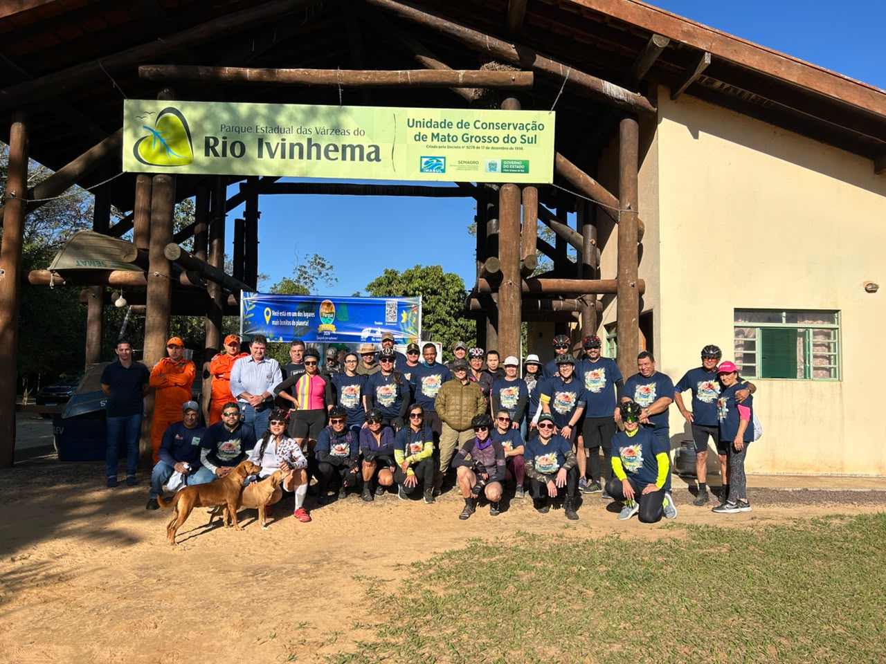 Secretaria de Meio Ambiente e Turismo realiza passeio ciclístico