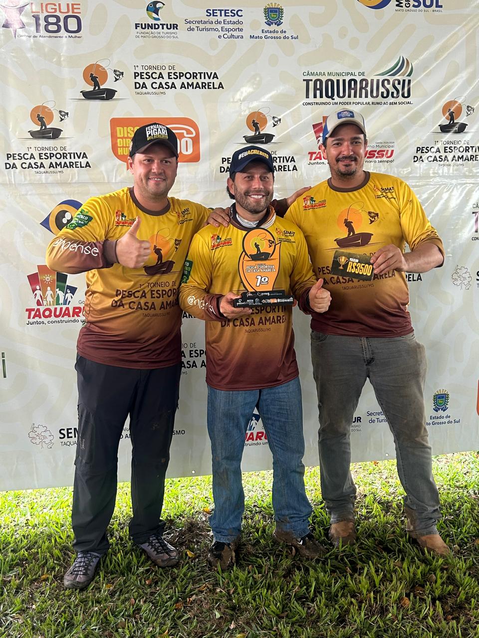 Torneio de Pesca Esportiva movimenta Taquarussu nesse último final de semana