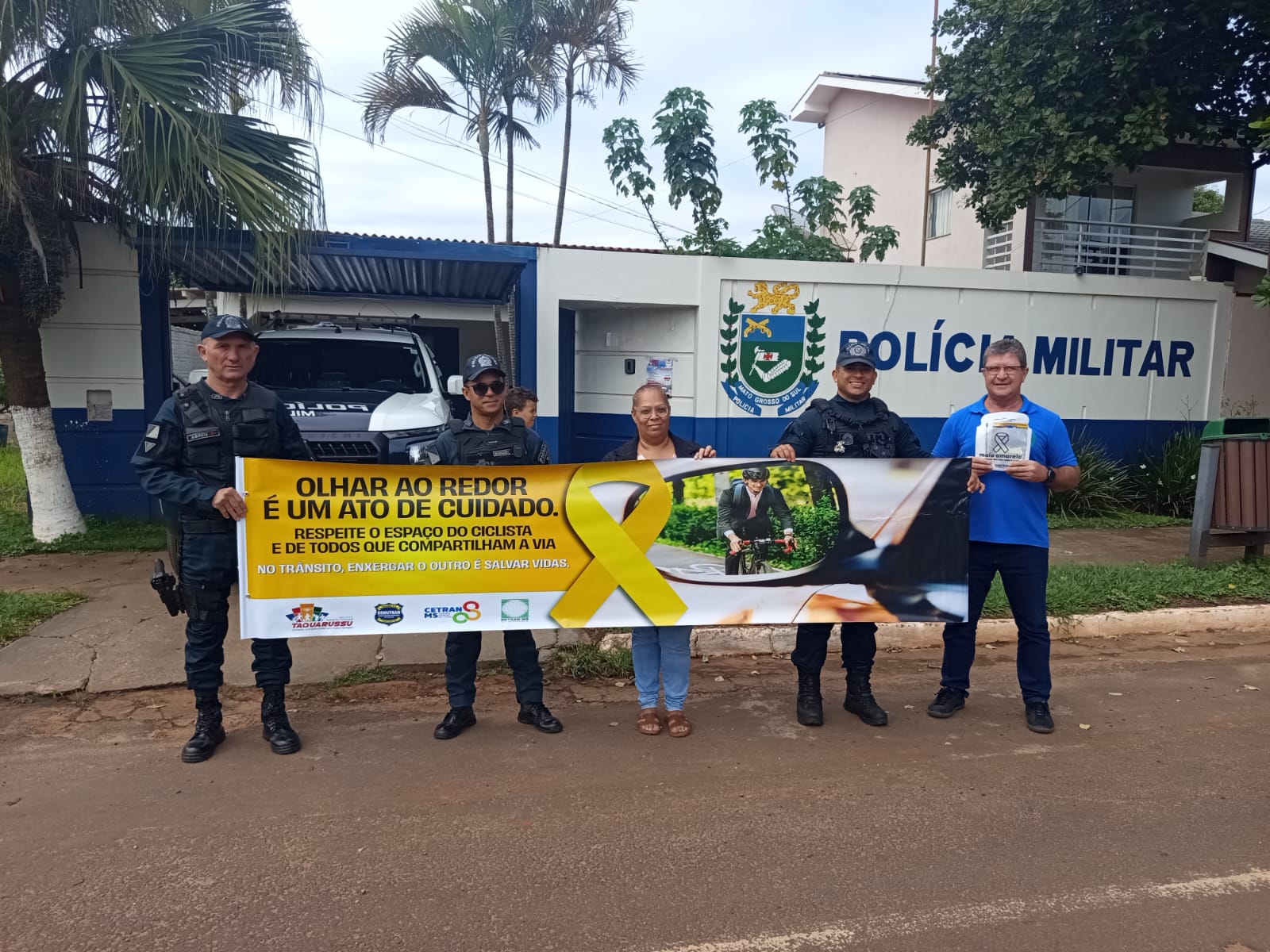 No mês de setembro é realizado a Semana Nacional do Trânsito, que reforça a importância de atitudes responsáveis para a segurança de todos nas vias públicas.